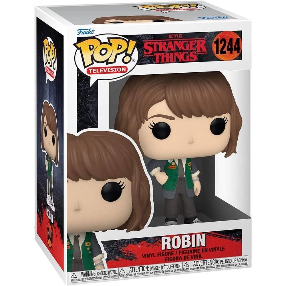 Funko Pop! TV: Stranger Things - Robin Vinyl Figure  action figure